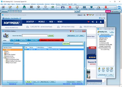 6 is an all-in-one web browser, search engine, and instant messaging client for America Online users. . Aol downloads